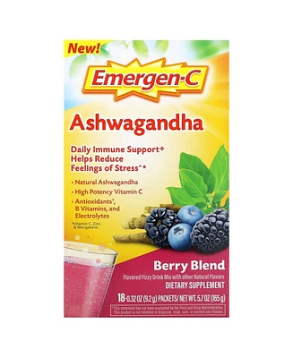 Emergen-c Ashwagandha Berry Blend 18 Packets