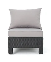 Antibes V Shape Sofa Set Grey - R Arm