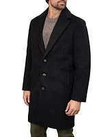 Bagatelle Homme Men's Wool Blend Single-Breasted Topcoat