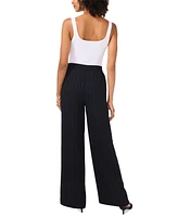 Vince Camuto Women's Pinstripe Wide-Leg Pull-On Pants