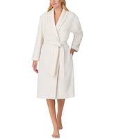 Ellen Tracy Women's Long-Sleeve Chenille Shawl-Collar Robe