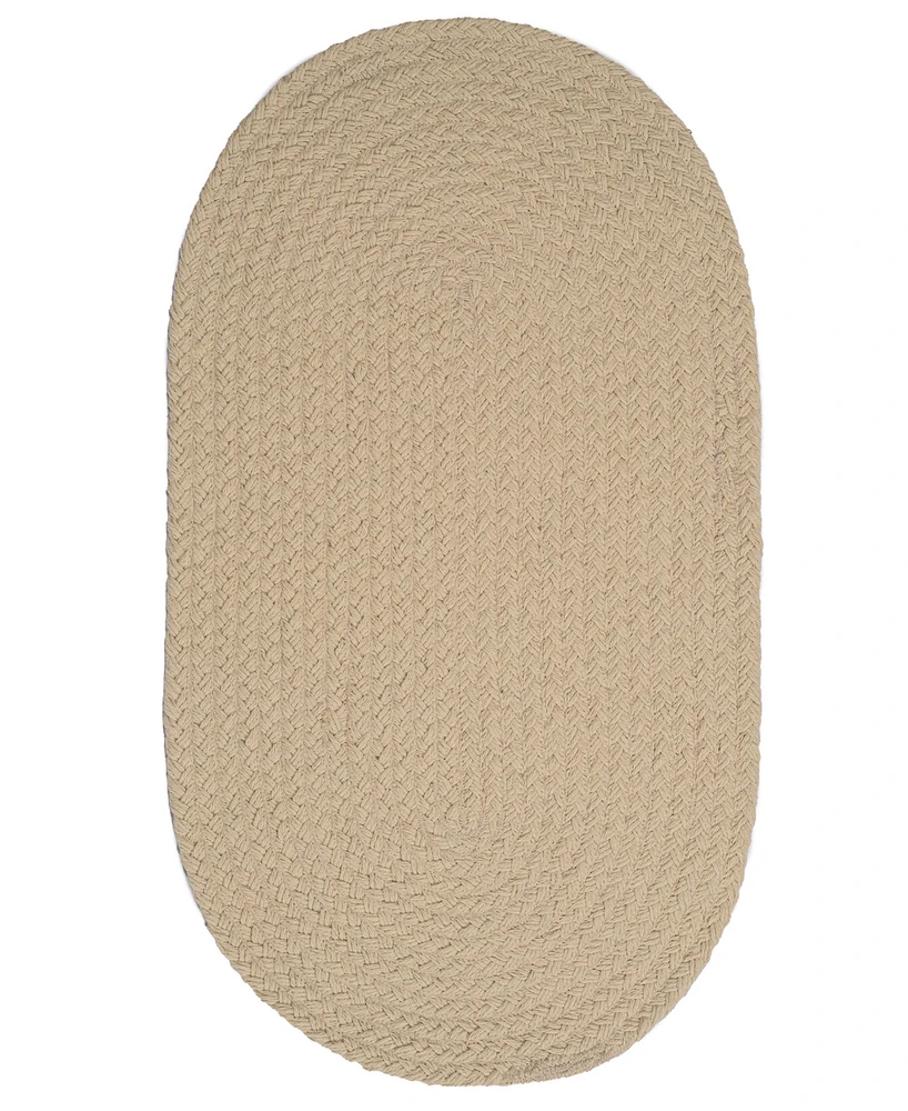 Capel Naturelle 0379 7'x9' Oval Area Rug