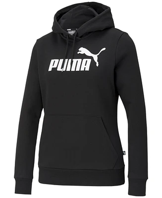 Puma Women's Essential+ Logo Fleece Hoodie