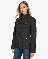 Nautica Jeans Women's Solid Quilted Jacket