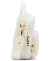 Madden Girl Cece Sherpa Crossbody Bag