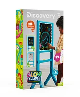 Discovery Kids Glow Easel Dual-Sided Art Station