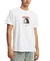 Cotton On Men's Loose Fit Movie And Tv T-Shirt - White/Chucky