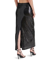 Steve Madden Women's Sequin Five-Pocket Maxi Skirt