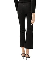 Silver Jeans Co. Women's Suki Mid Rise Curvy Fit Kick Flare