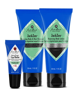 Free 3-Pc. skin care gift with any $75 Jack Black purchase!