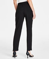 Karl Lagerfeld Paris Women's Slim Pinstripe Pants