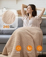 Westinghouse Heated Sherpa Throw, 50" x 60"