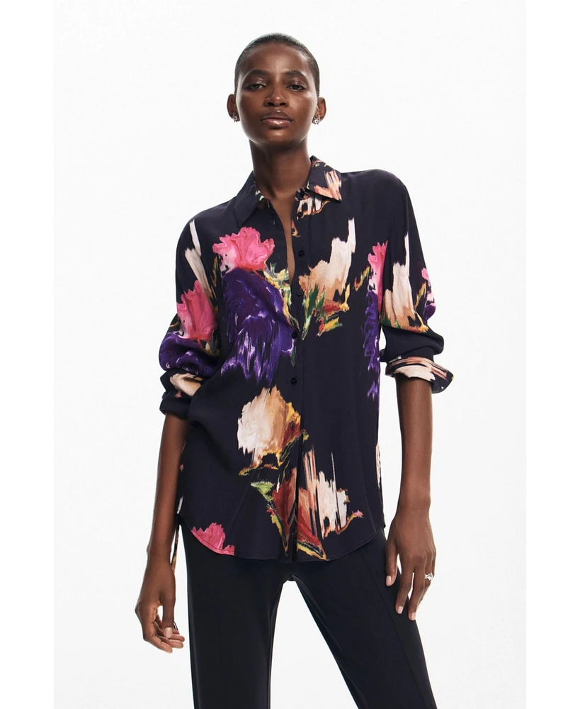 Desigual Women's Floral print shirt