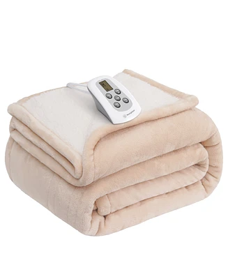 Westinghouse Heated Flannel and Sherpa Blanket