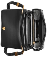 Donna Karan Jericho Flap Shoulder with Sculpted Hardware