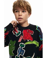 Desigual Boys Boys's Dinosaur hoodie