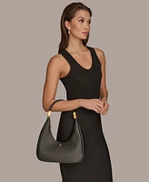 Donna Karan Quogue Leather Small Hobo Shoulder