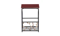 Slickblue Multifunctional Bathroom Table / Interior Side Table Tissue Magazine Rack A