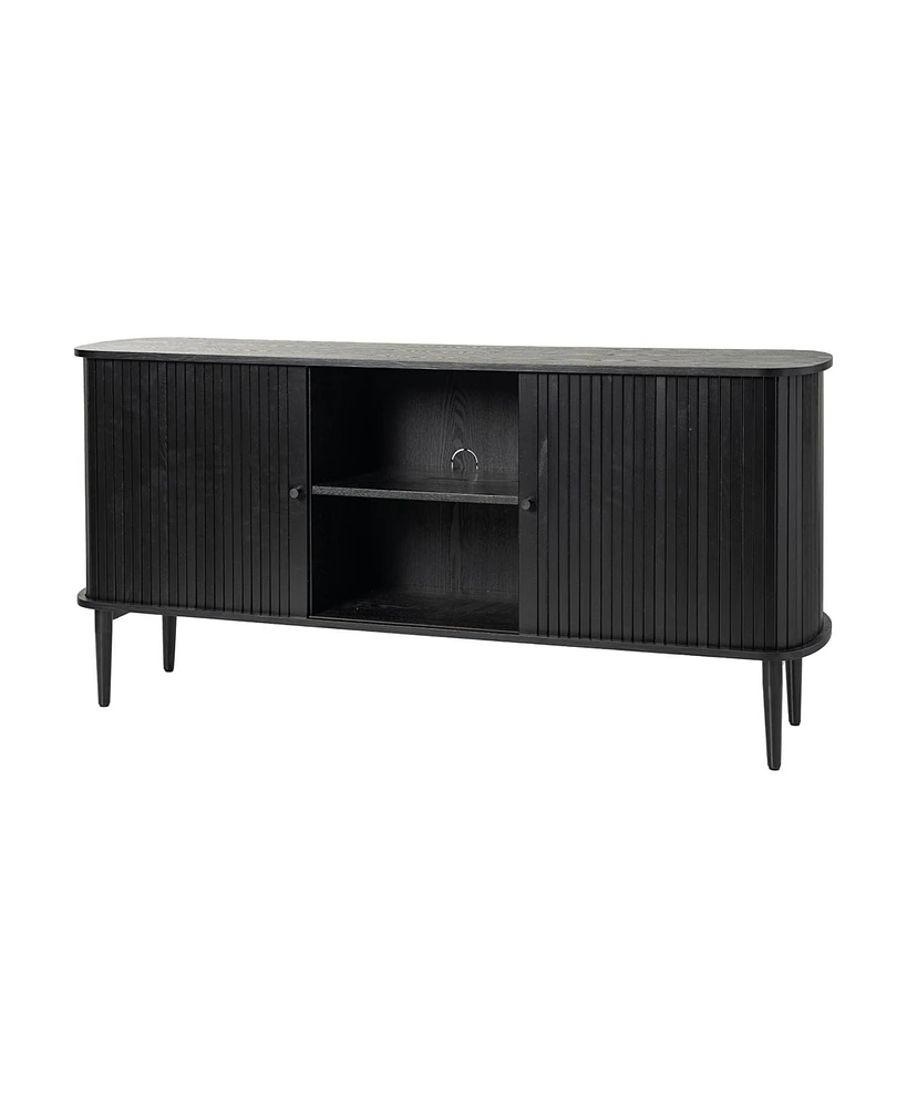 Hulala Home Franz Modern 63" Wide Sideboard with Adjustable Shelf