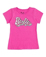 Barbie Girls 2 Pack Adaptive T-Shirts Sensory Friendly (4 - 7-8)