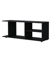 Fm Furniture Tubac Tv Rack in Melamine With Open Storage