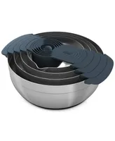 Joseph Joseph 100 Collection Nesting Steel Bowls & Measuring Cup Set