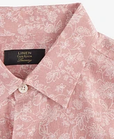 Club Room Men's Linen Floral Shirt, Exclusively at Macy's