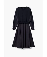Desigual Women's Combined plain dress