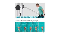 Slickblue Lat Pulldown Machine for Home Gym Fitness - Strength Training Equipment for Effective Workouts