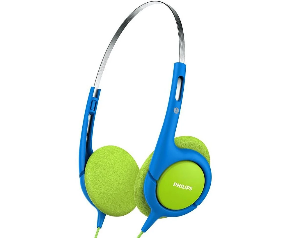 Philips Wired Over Ear Kids Headphones Safe Volume Limitation, Adjustable Headband, Soft Ear Cushions, Durable Build