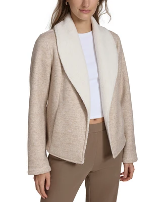 Andrew Marc Sport Women's Tweed Cardigan