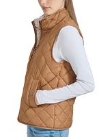 Andrew Marc Sport Women's Reversible Sherpa Quilted Vest