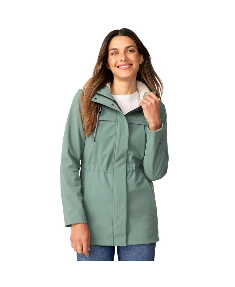 Free Country Women's Thermo Super Softshell Zip Up Jacket