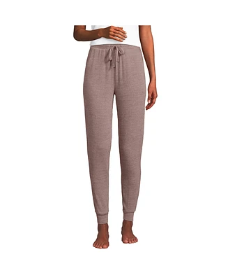 Lands' End Women's Cashtouch Faux Cashmere Cozy Jogger Pants