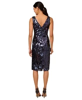 Adrianna Papell Women's Sequined Sleeveless Dress