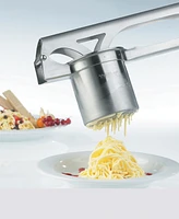 Gefu Stainless Steel 4 Piece Lever Action Potato, Juice and Spaetzle Press