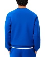 Lacoste Men's Double Face Crewneck Long Sleeve Logo Sweatshirt - HJM