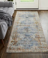 Feizy Kaia 39HWF 3'x8' Runner Area Rug