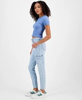 Celebrity Pink Juniors' Mid-Rise Cargo Skinny Jeans