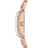 Michael Kors Women's Emery Three-Hand Rose Gold-Tone Stainless Steel Watch 22mm and Bracelet Gift Set