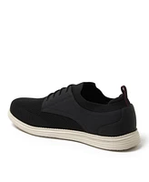 Dearfoams Men's Nash Stretch Knit Oxford Slip On Sneaker