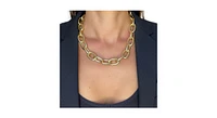 Rivka Friedman Polished Statement Chain Necklace