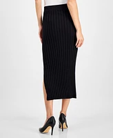 Bar Iii Women's Ribbed Maxi Skirt, Exclusively at Macy's