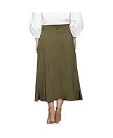 Standards & Practices Women's A-Line Cargo Pocket Skirt