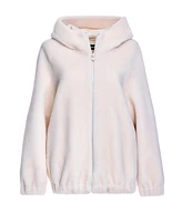 Julia & Stella by Maximilian Women's Hooded Bomber Jacket