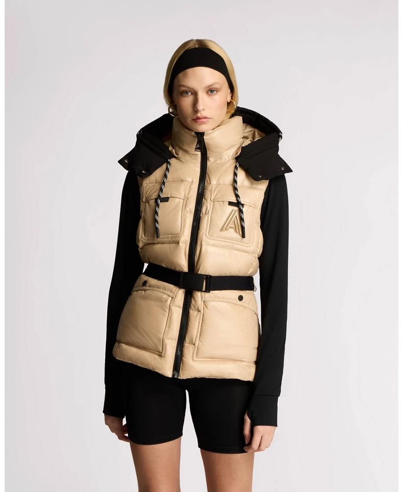Alpenhaus Women's Vercors Lightweight Utility Vest with Lustre Detailing