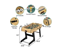 gaomon 48 Inch Foosball Table, Soccer Table Game for Kids and Adults, Arcade Table Soccer for Home, Indoor Game Room Sport, Easy Assembly
