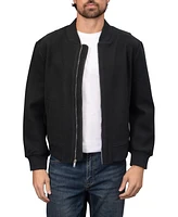 Bagatelle Homme Men's Knit Back Bomber Jacket