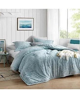 Coma Inducer Oversized King Comforter Set - Streaker - Smoke Blue