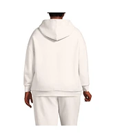Lands' End Plus Serious Sweats Oversized Long Sleeve Hoodie Sweatshirt